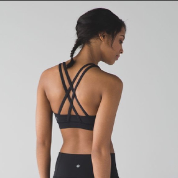 lululemon athletica Other - Lululemon Energy sports bra in black Strappy
